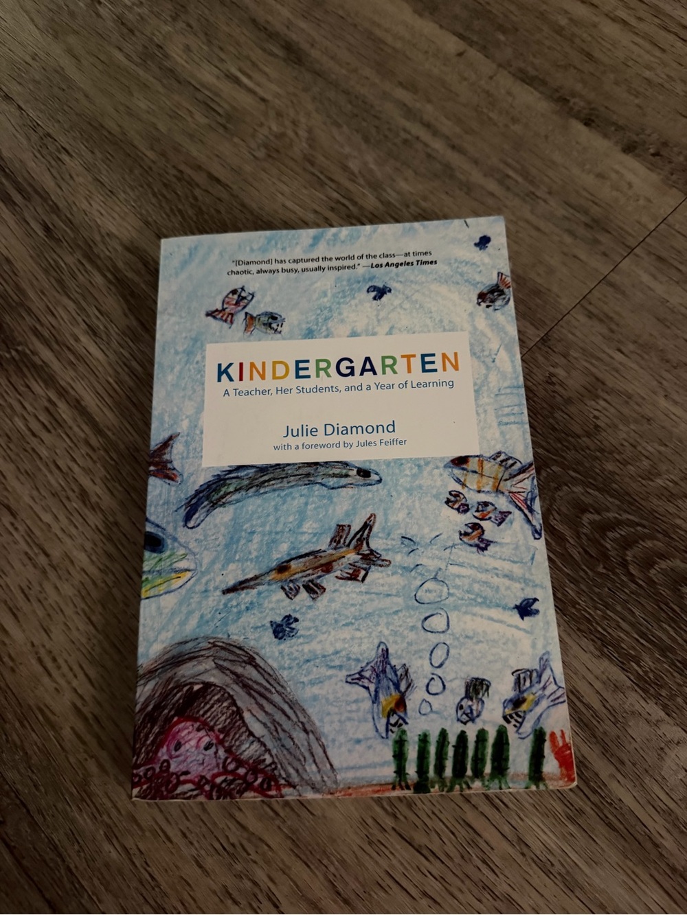 Kindergarten by Diamond Supply Co. - Blue Illustrated Kids Book